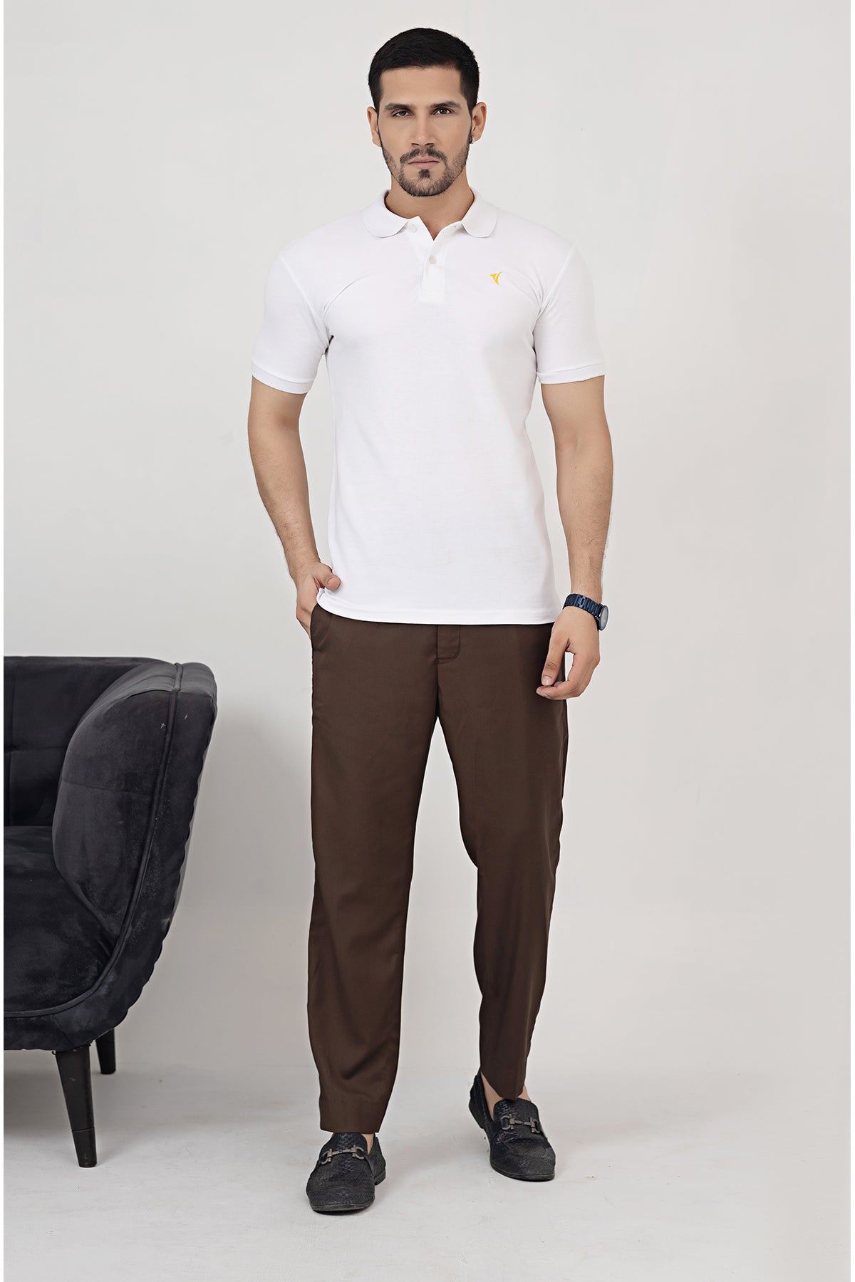 Pure White Polo