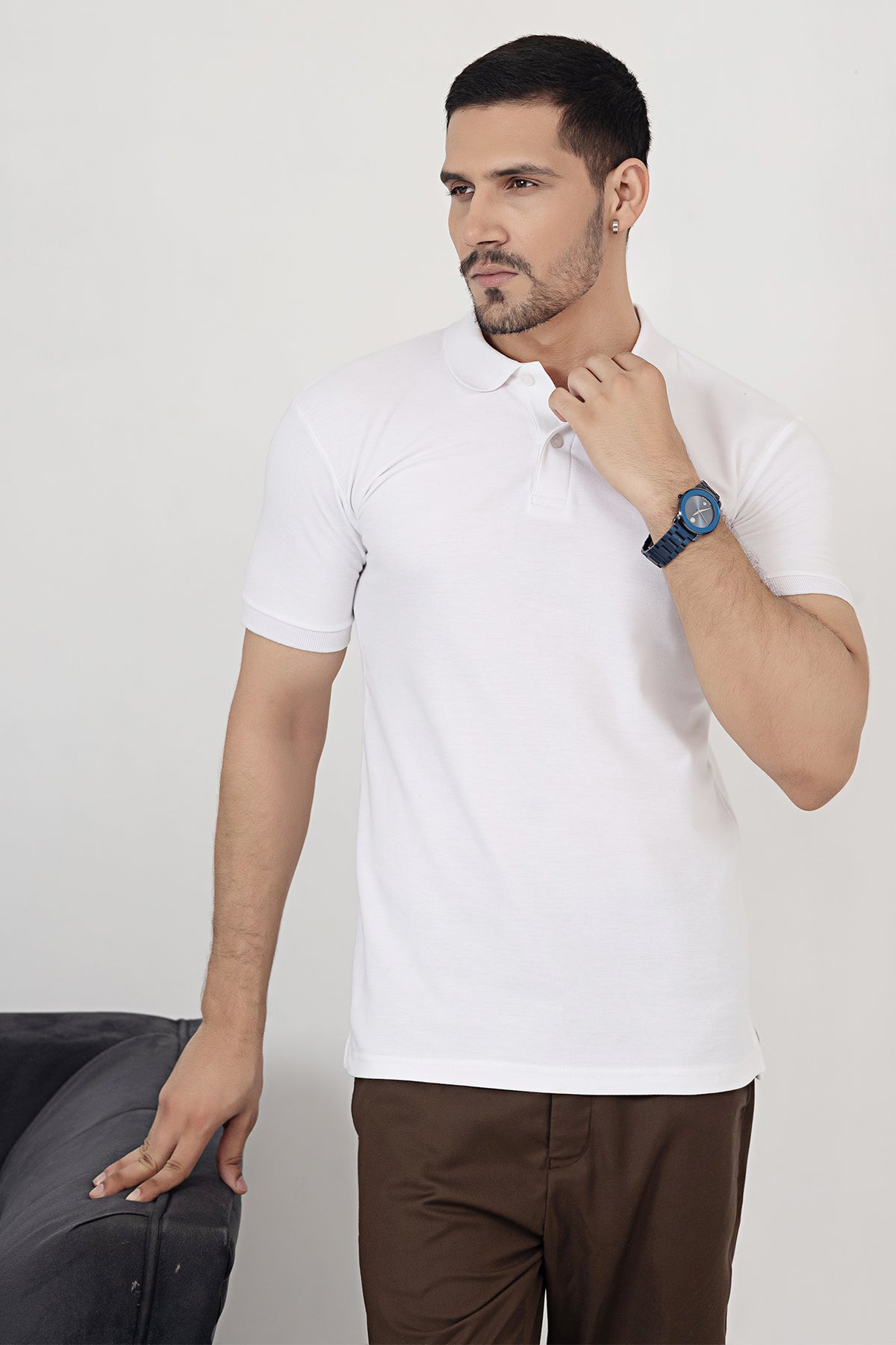 Pure White Polo