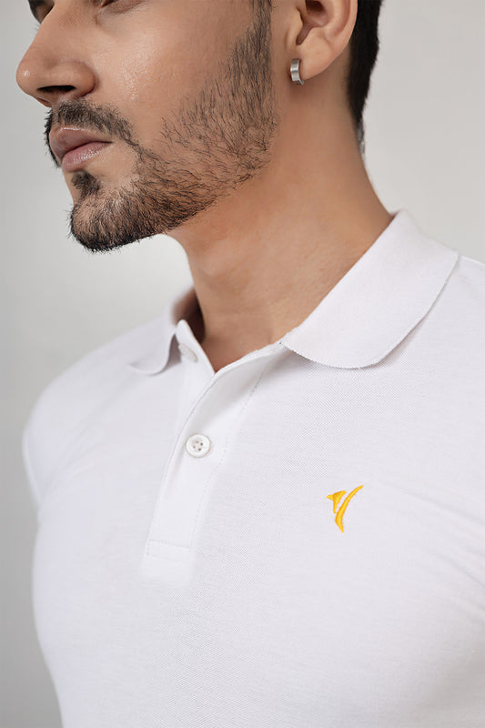 Pure White Polo