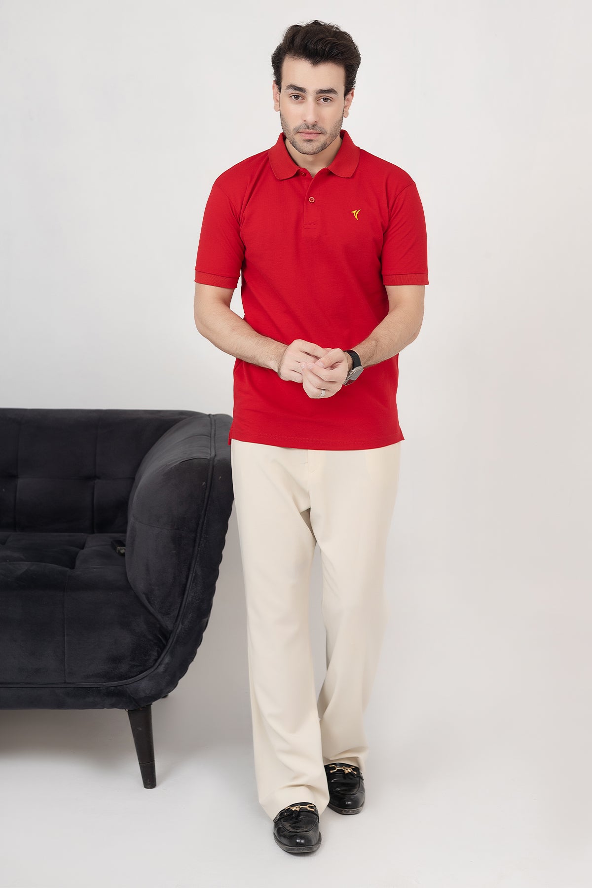 Signature Red Polo