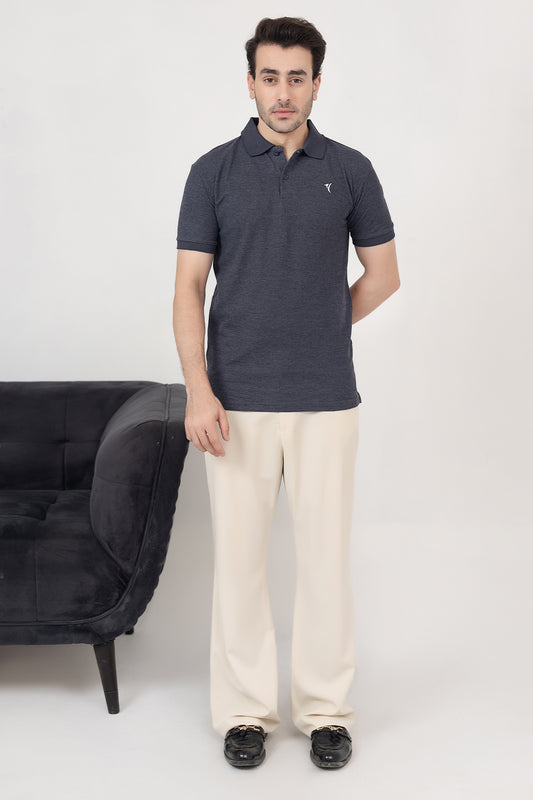 Charcoal Steel Polo