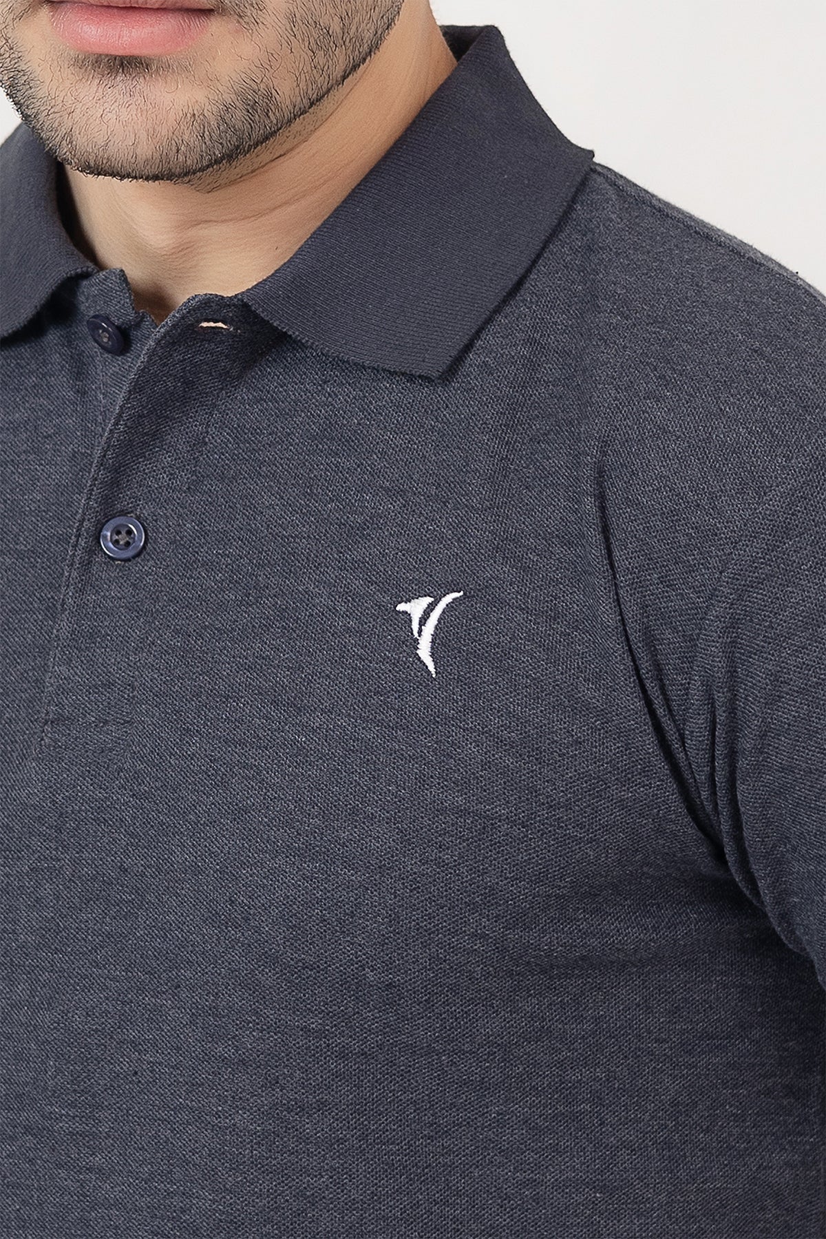 Charcoal Steel Polo