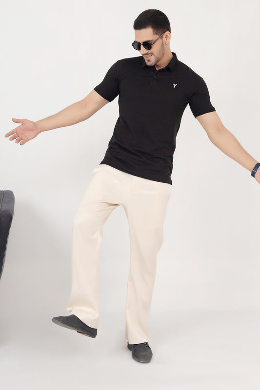 Pure Black Signature Polo