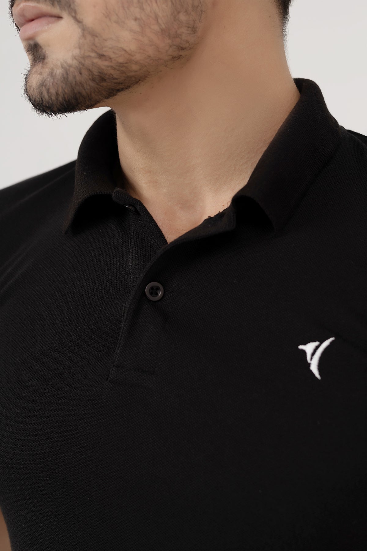 Pure Black Signature Polo
