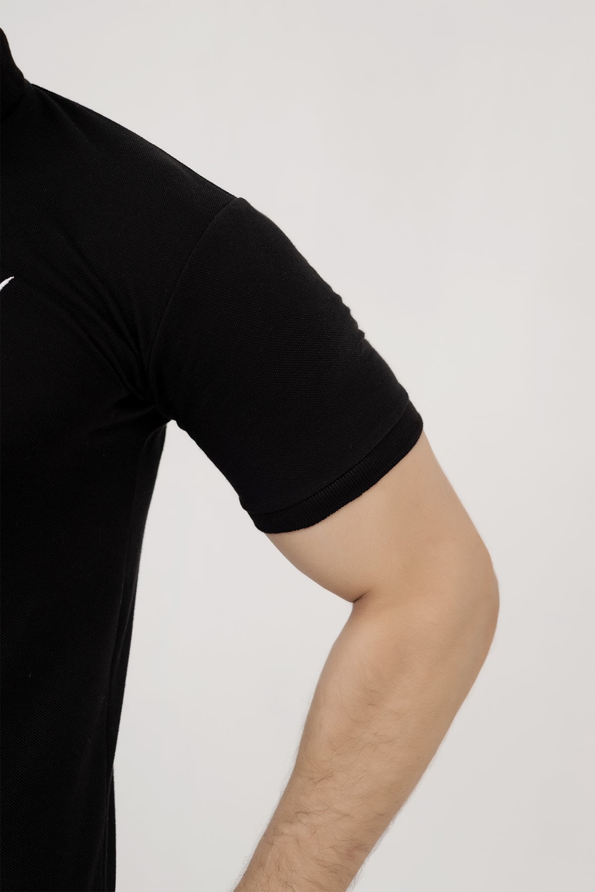 Pure Black Signature Polo