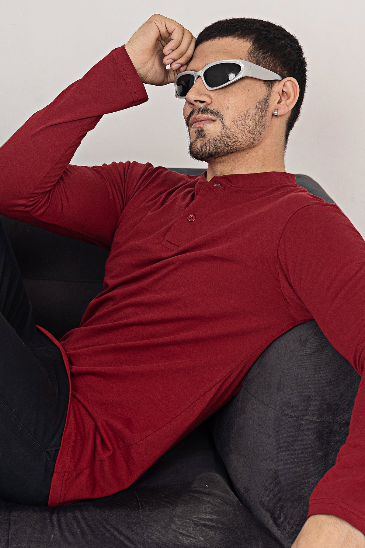 OxBlood Trail Henley