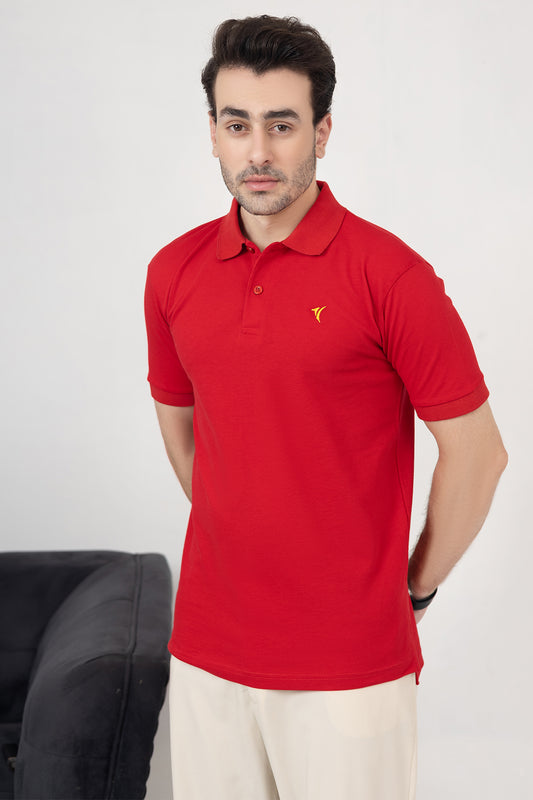 Signature Red Polo