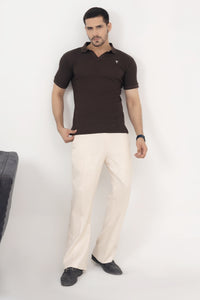 Walnut Knit Polo