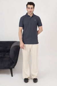 Charcoal Steel Polo