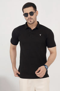 Pure Black Signature Polo