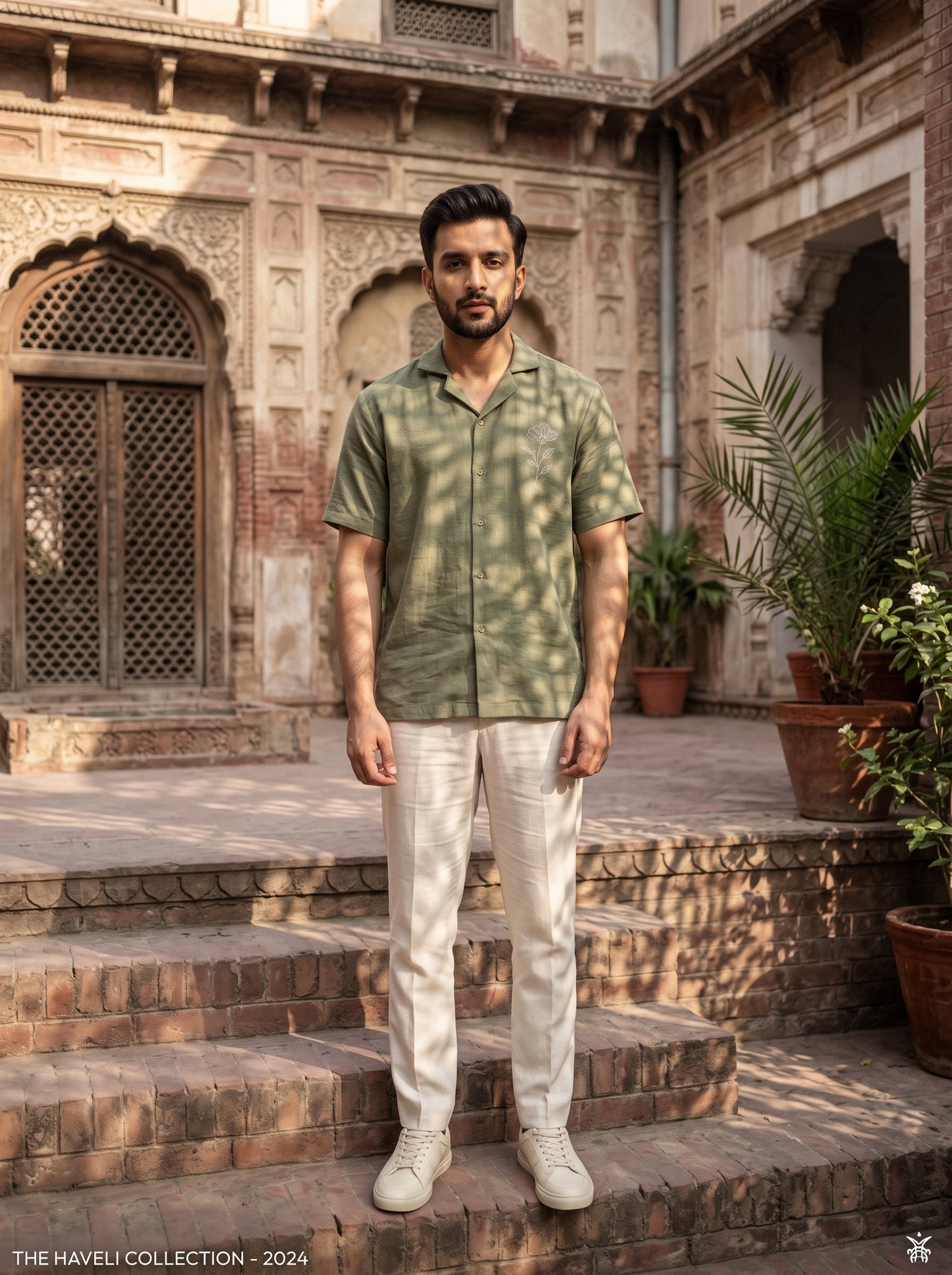 Relaxed Linen Cuban Shirt