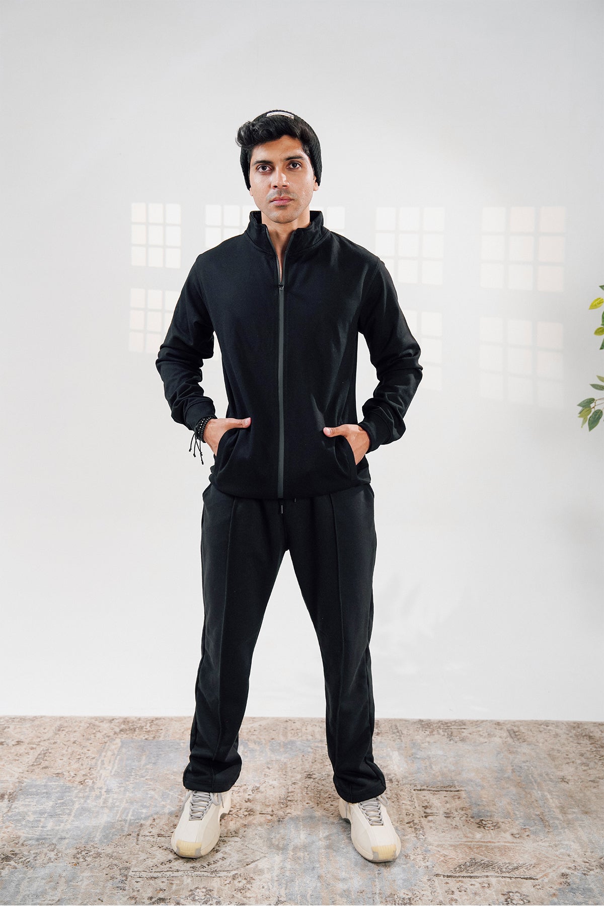 Black Interlock Zipper