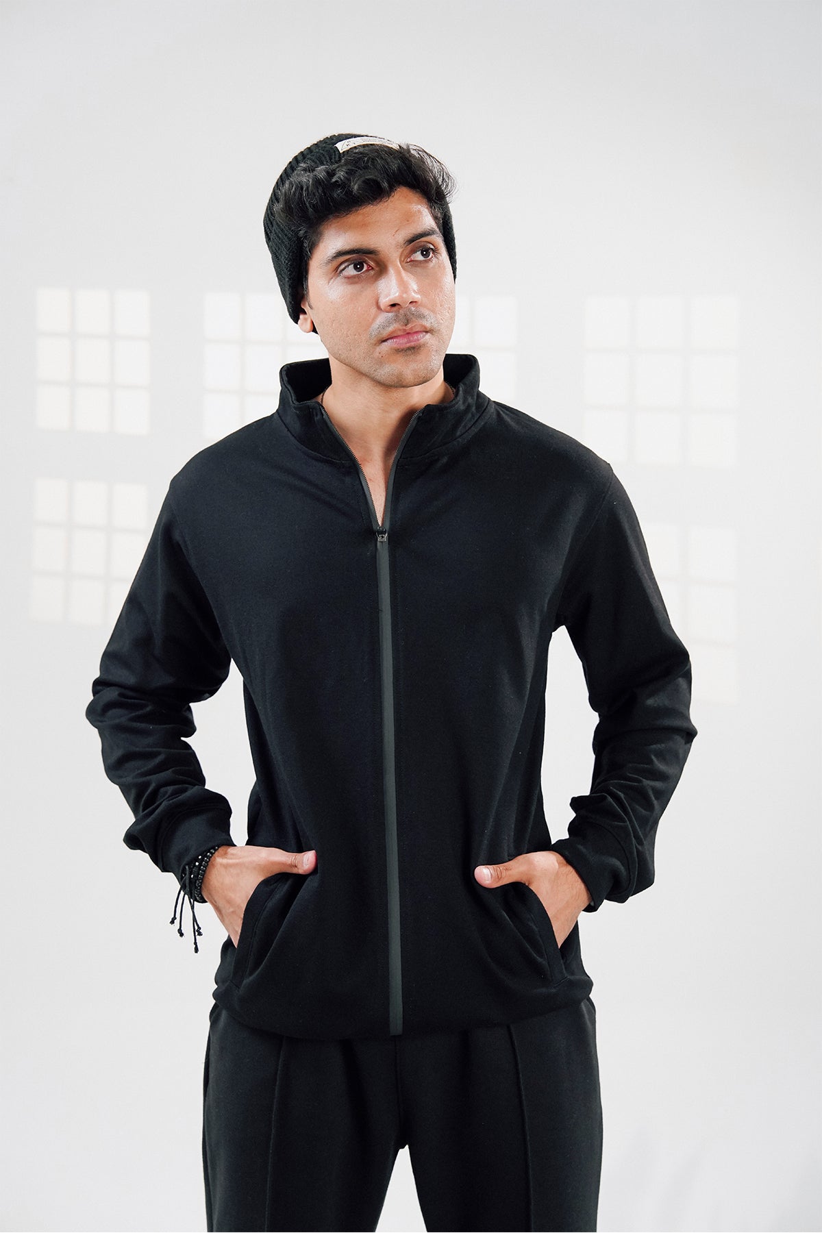 Black Interlock Zipper
