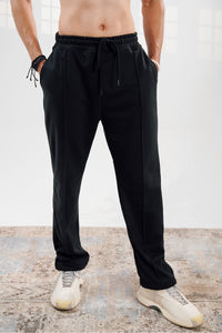 Black Terry Trouser