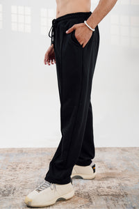 Black Terry Trouser