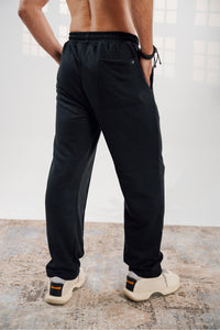 Black Terry Trouser