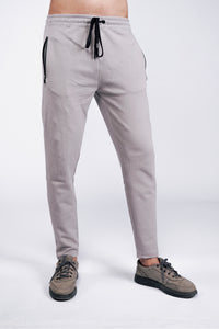 Grey Interlock Trouser