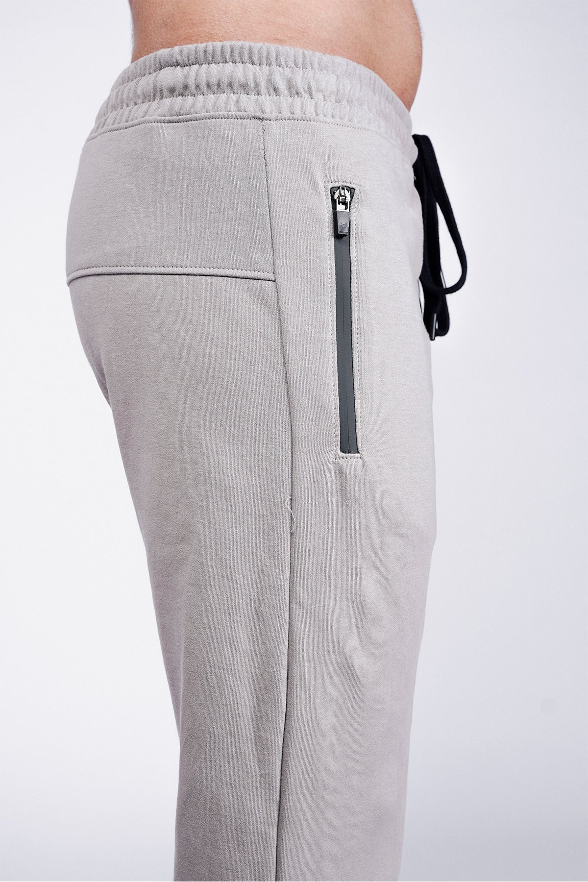 Grey Interlock Trouser