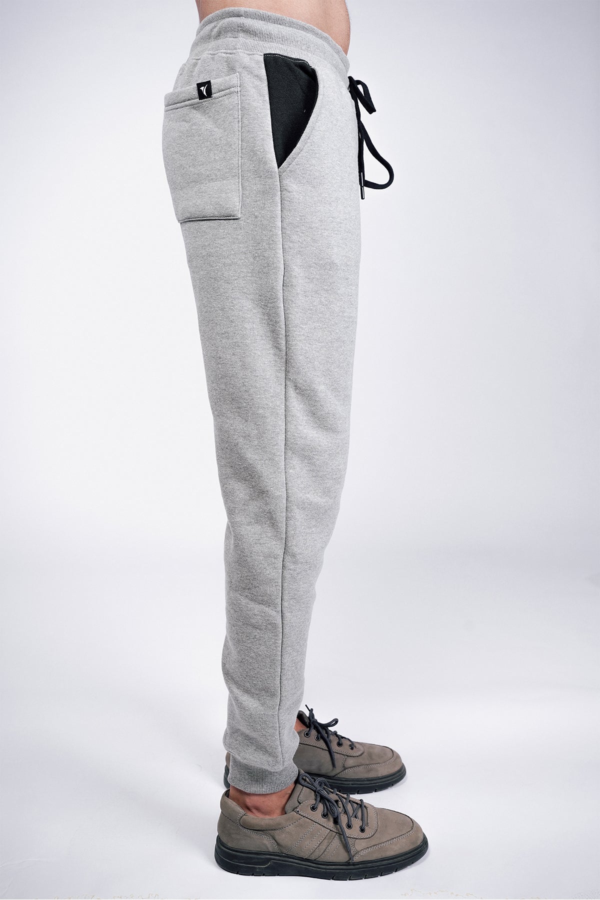 Grey Fleece Trouser