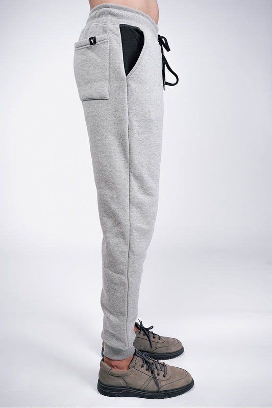 Grey Fleece Trouser