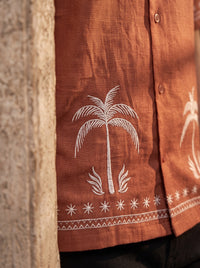 Relaxed Linen Cuban Shirt