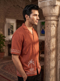 Relaxed Linen Cuban Shirt