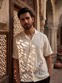 Relaxed Linen Cuban Shirt